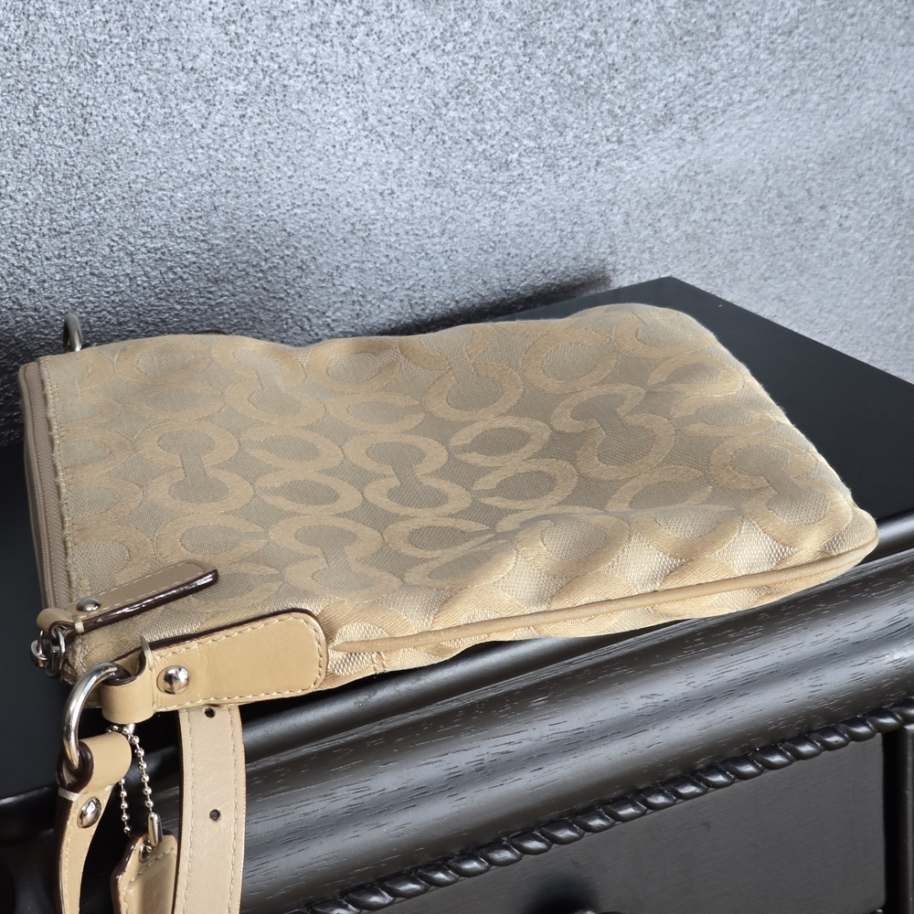 Coach Beige Crossbody Bag - Picture 6 of 11